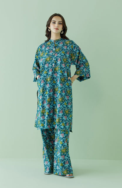 Orient - Unstitched 2 Piece Printed Lawn Shirt and Lawn Pant