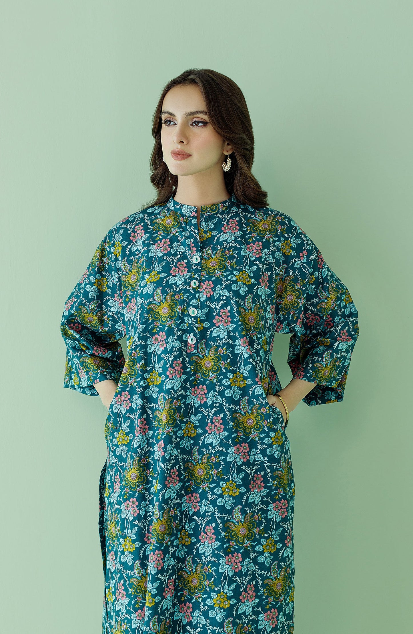 Orient - Stitched 2 Piece Printed Lawn Shirt and Lawn Pant