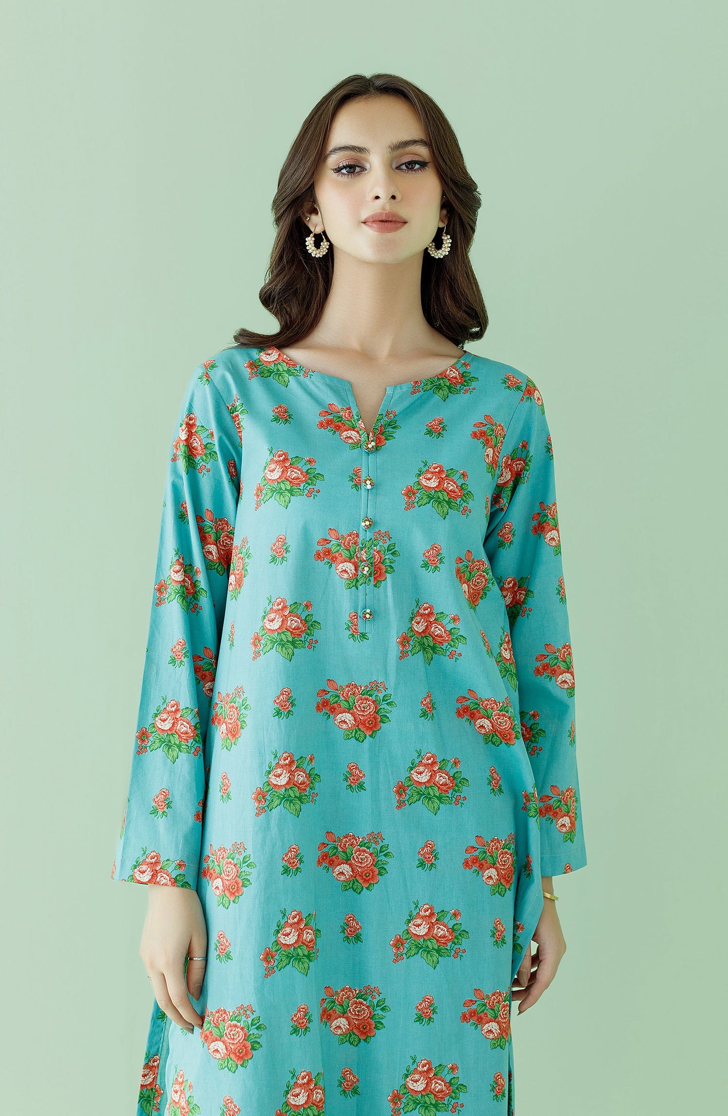 Orient - Unstitched 2 Piece Printed Lawn Shirt and Lawn Pant
