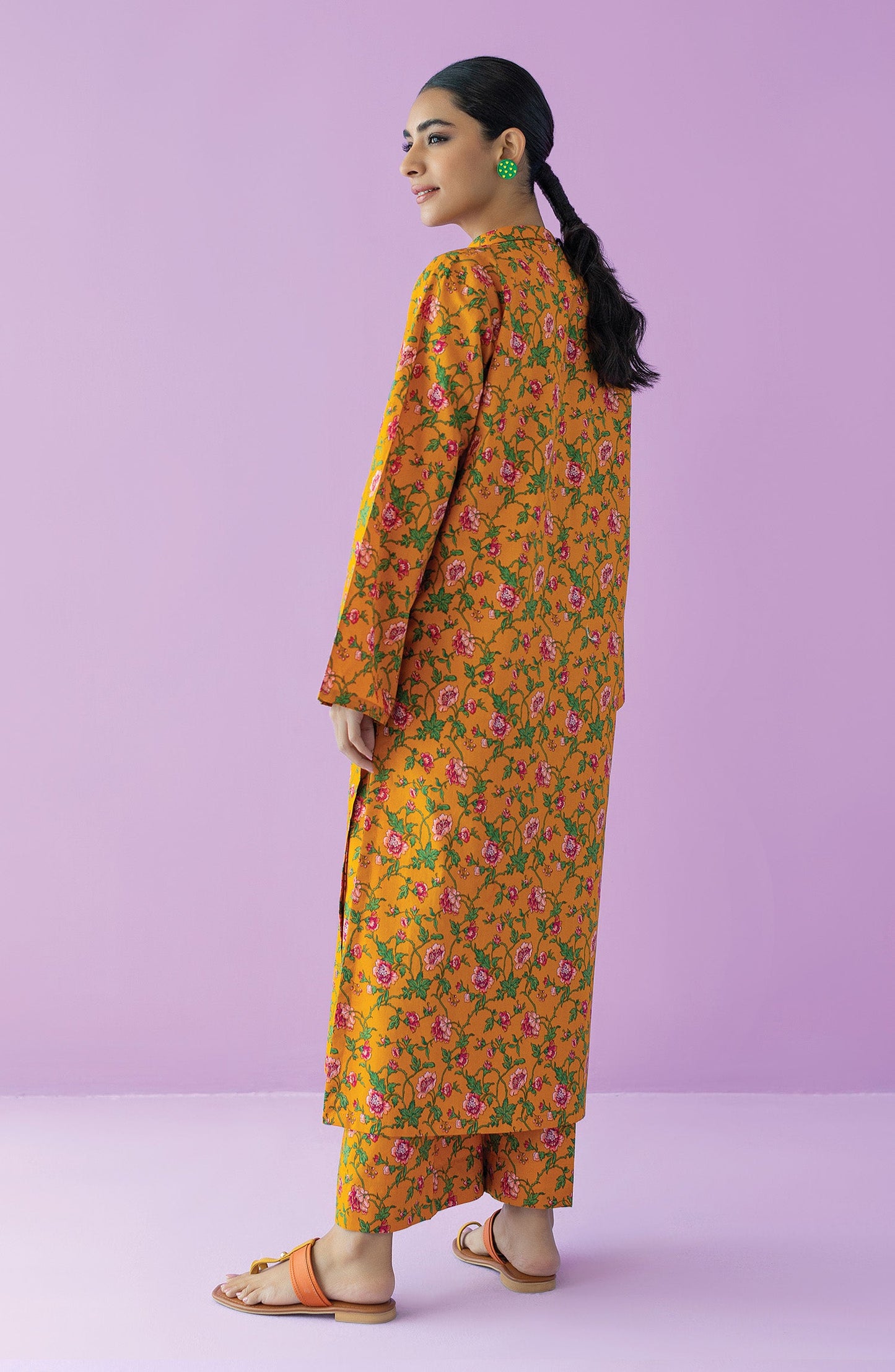Orient - Unstitched 2 Piece Printed Lawn Shirt and Lawn Pant