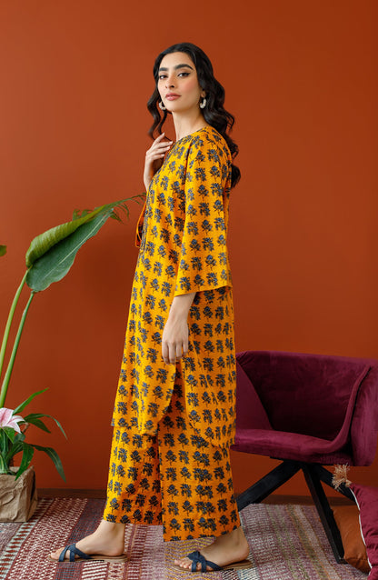Orient - Unstitched 2 Piece Embroidered Khaddar Shirt and Khaddar Pant