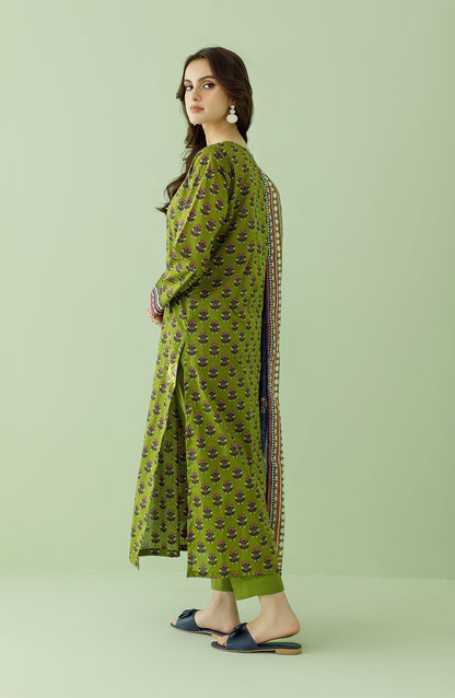 Orient - Unstitched 3 Piece Printed Lawn Shirt , Cambric Pant and Lawn Dupatta