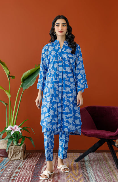 Orient - Stitched 2 Piece Printed Cambric Shirt and Cambric Pant