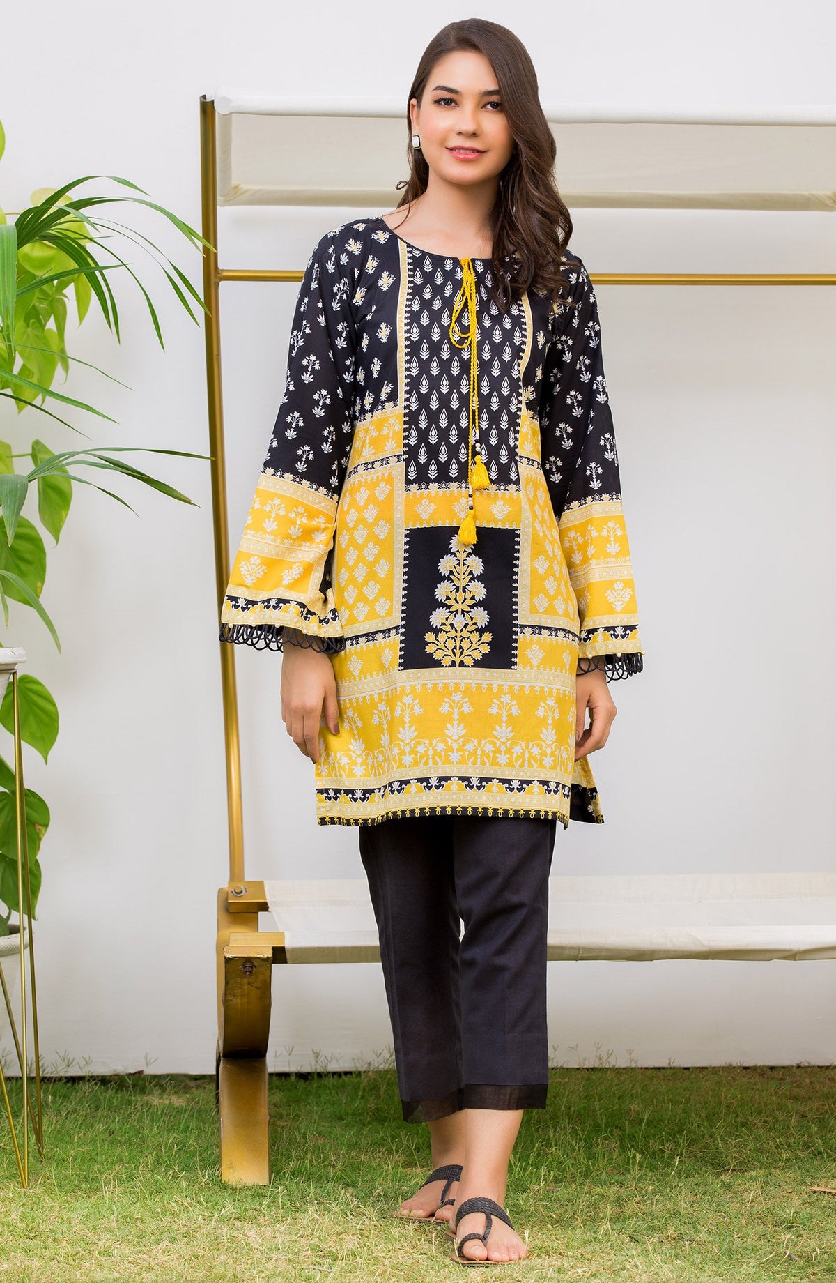 Orient - Unstitched 1 Piece Printed Lawn Shirt