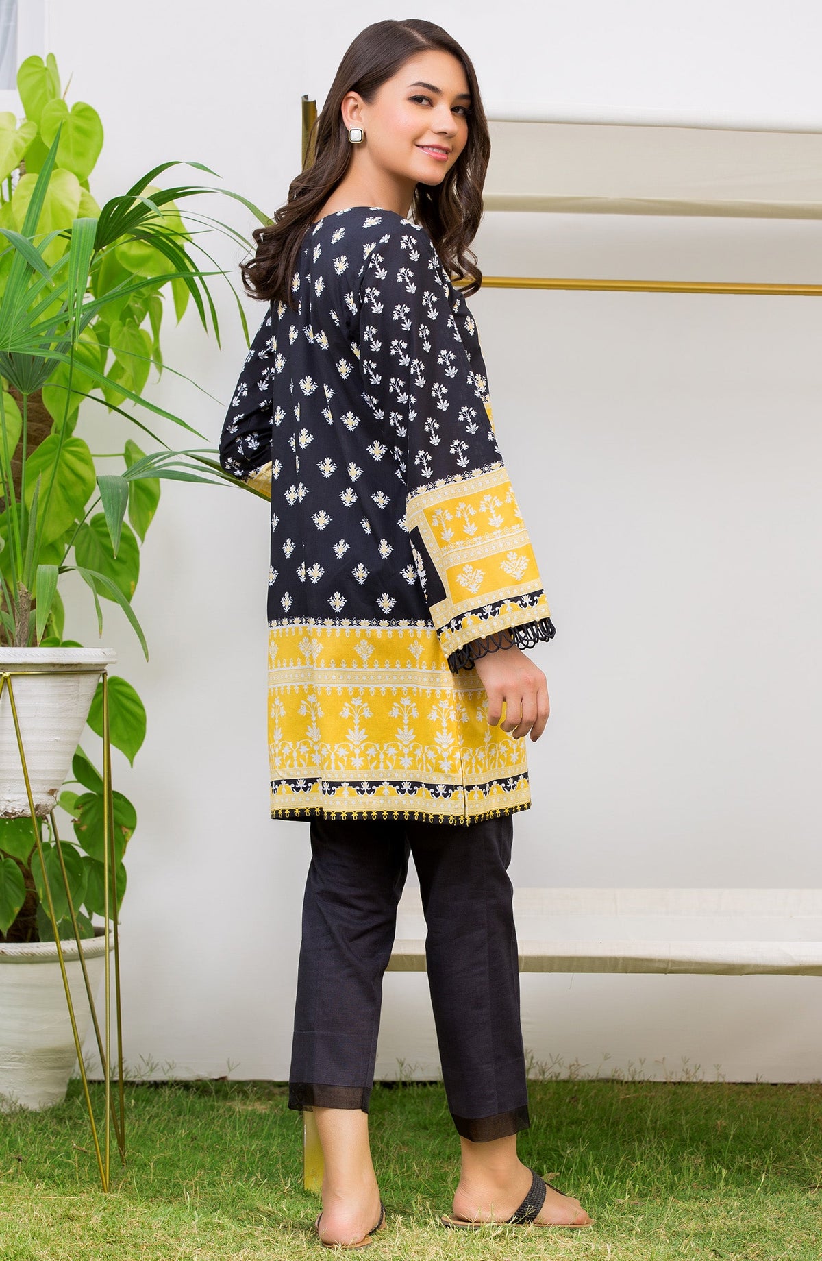 Orient - Unstitched 1 Piece Printed Lawn Shirt