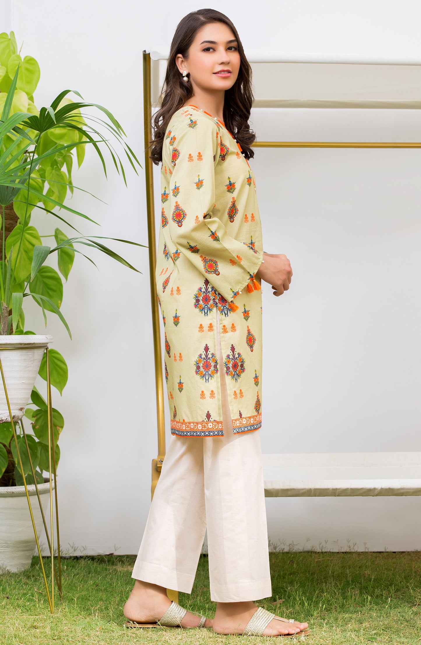 Orient - Unstitched 1 Piece Printed Lawn Shirt