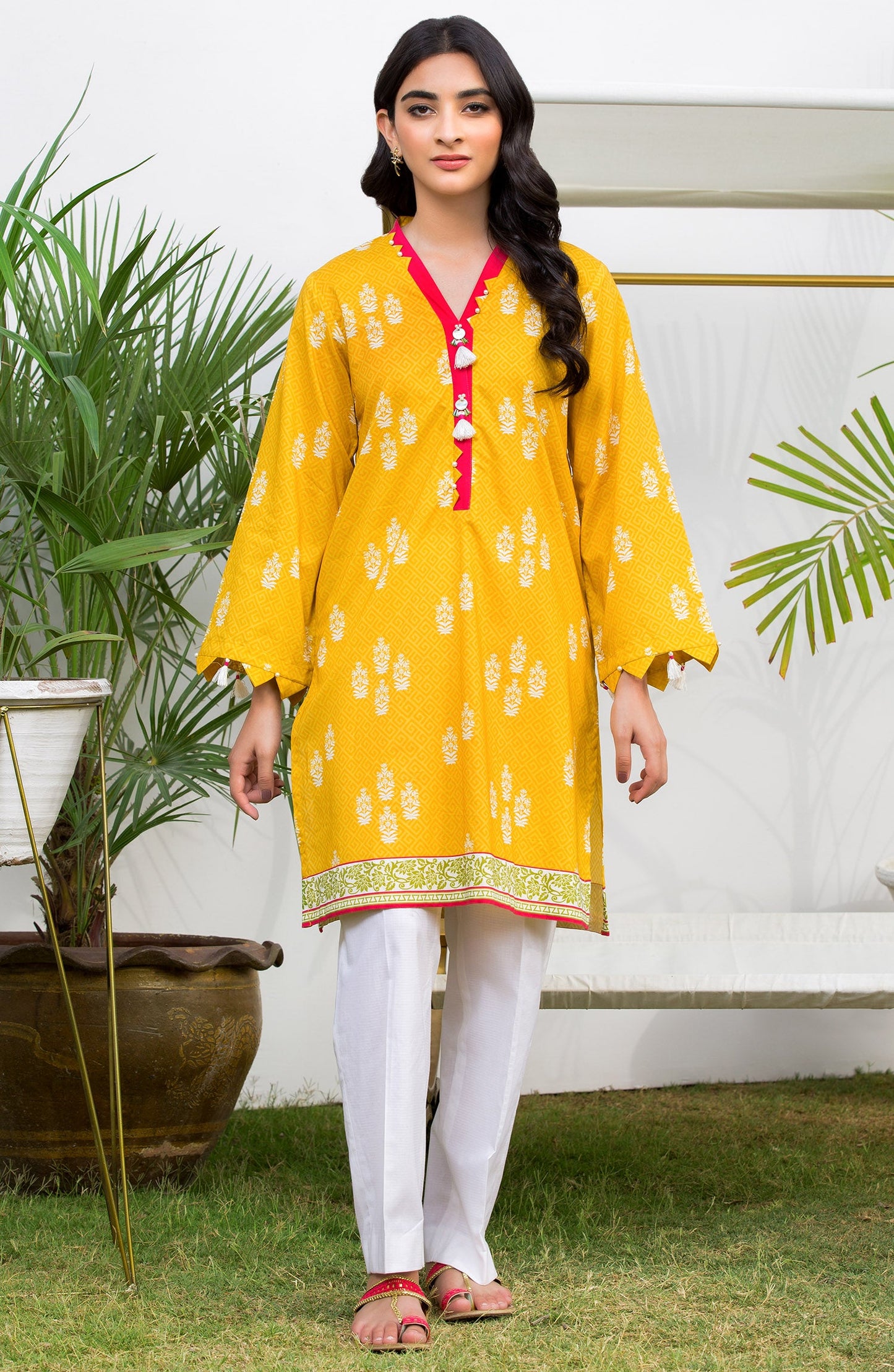 Orient - Unstitched 1 Piece Printed Lawn Shirt