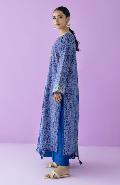 Orient - Stitched 3 Piece Printed Lawn Shirt , Cambric Pant and Lawn Dupatta