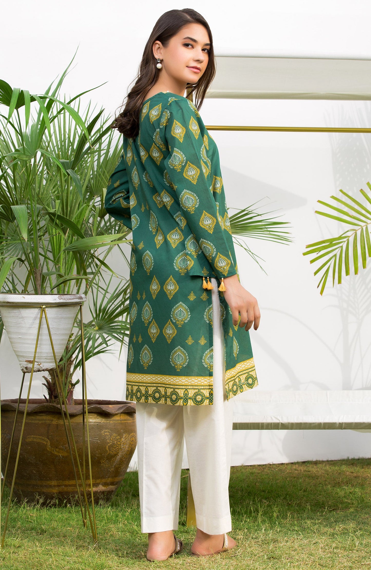 Orient - Unstitched 1 Piece Printed Lawn Shirt