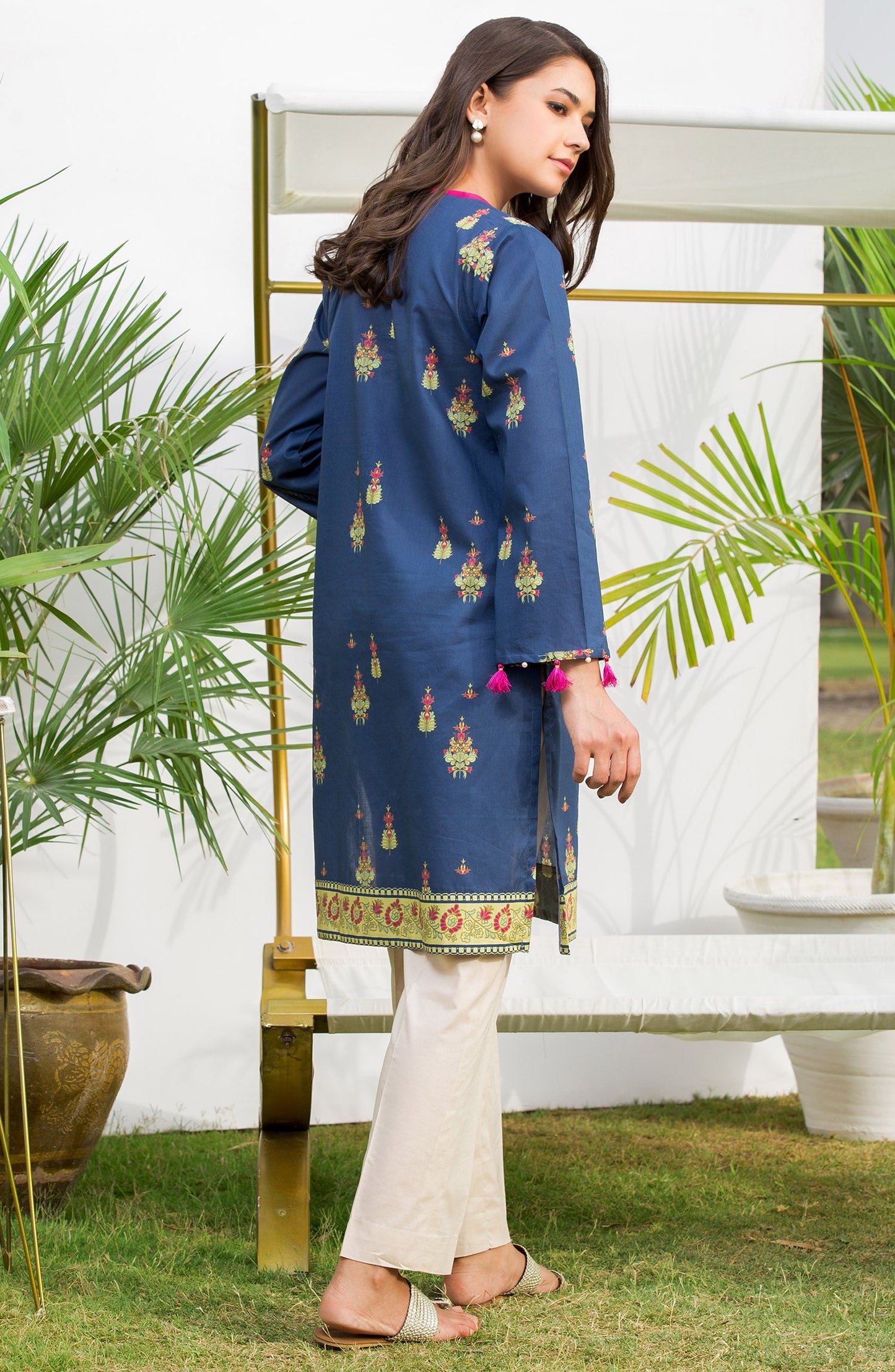 Orient - Unstitched 1 Piece Printed Lawn Shirt