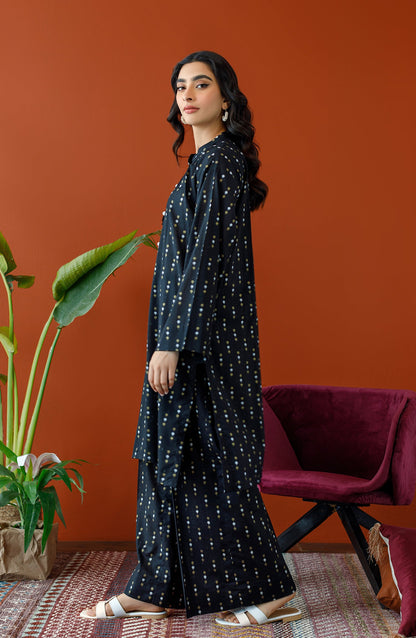 Orient - Unstitched 2 Piece Printed Cotton Slub Shirt and Cotton Pant