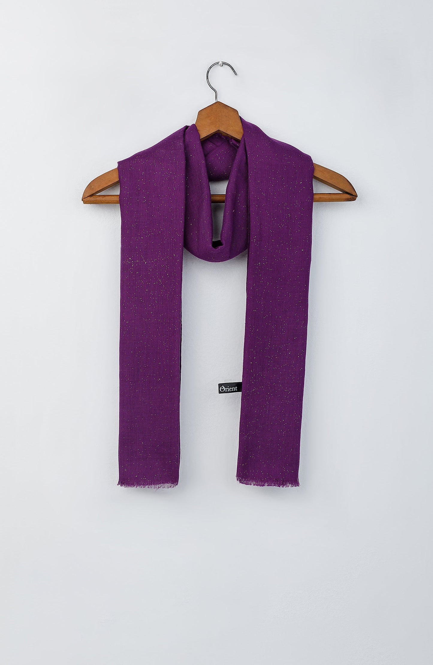 Orient - Stitched 1 Piece Dyed Cotton Scarf