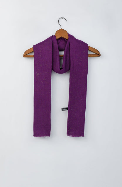 Orient - Stitched 1 Piece Dyed Cotton Scarf