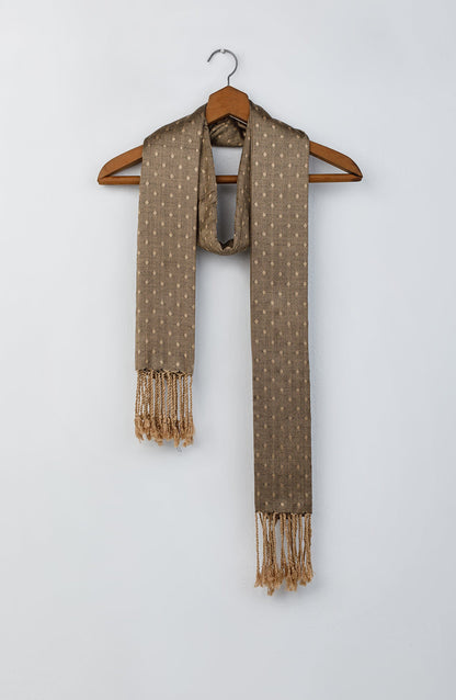 Orient - Stitched 1 Piece Dyed Cotton Scarf