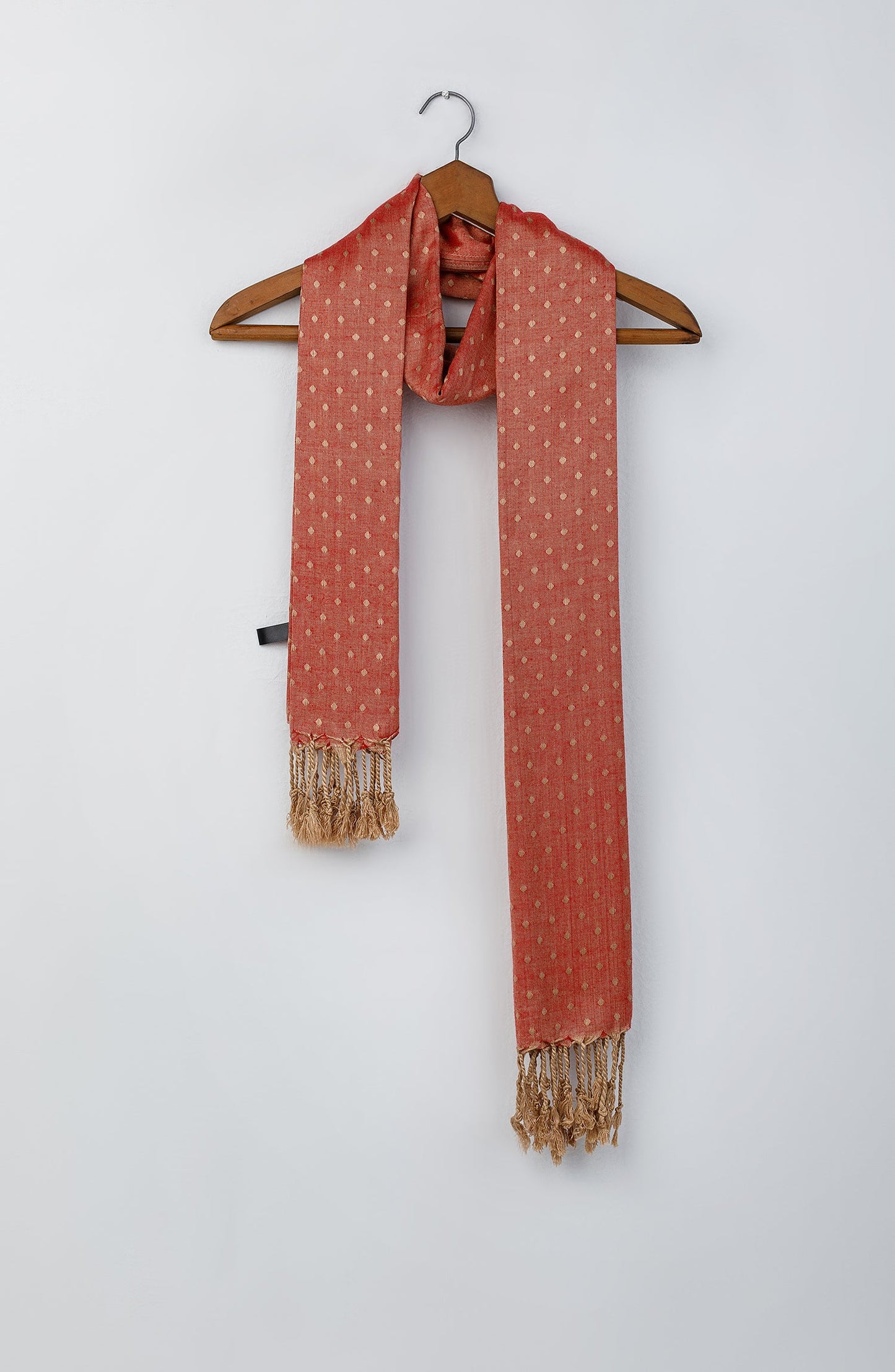 Orient - Stitched 1 Piece Dyed Cotton Scarf