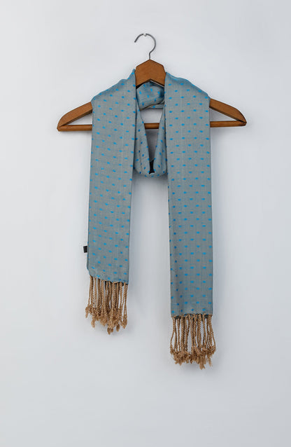 Orient - Stitched 1 Piece Dyed Cotton Scarf
