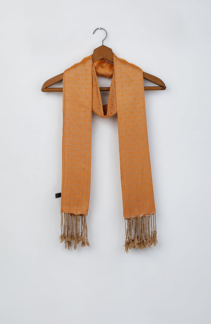 Orient - Stitched 1 Piece Dyed Cotton Scarf