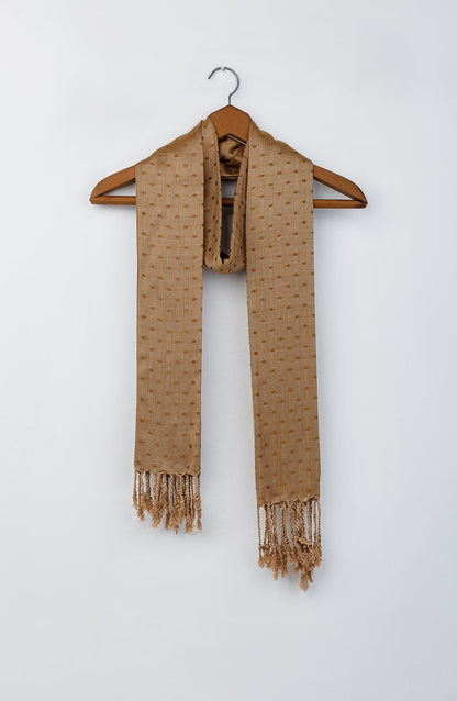 Orient - Stitched 1 Piece Dyed Cotton Scarf