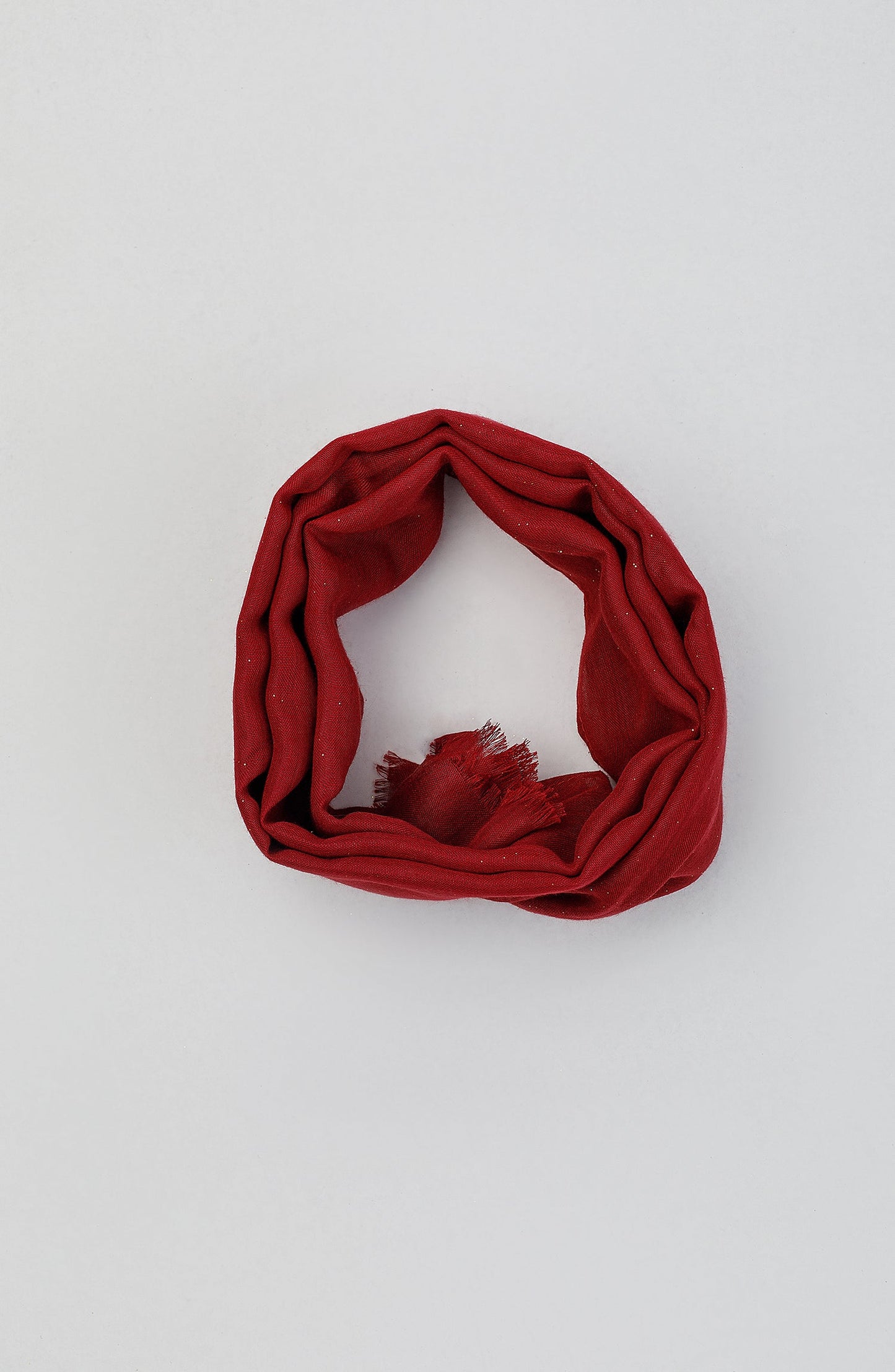 Orient - Stitched 1 Piece Dyed Cotton Scarf