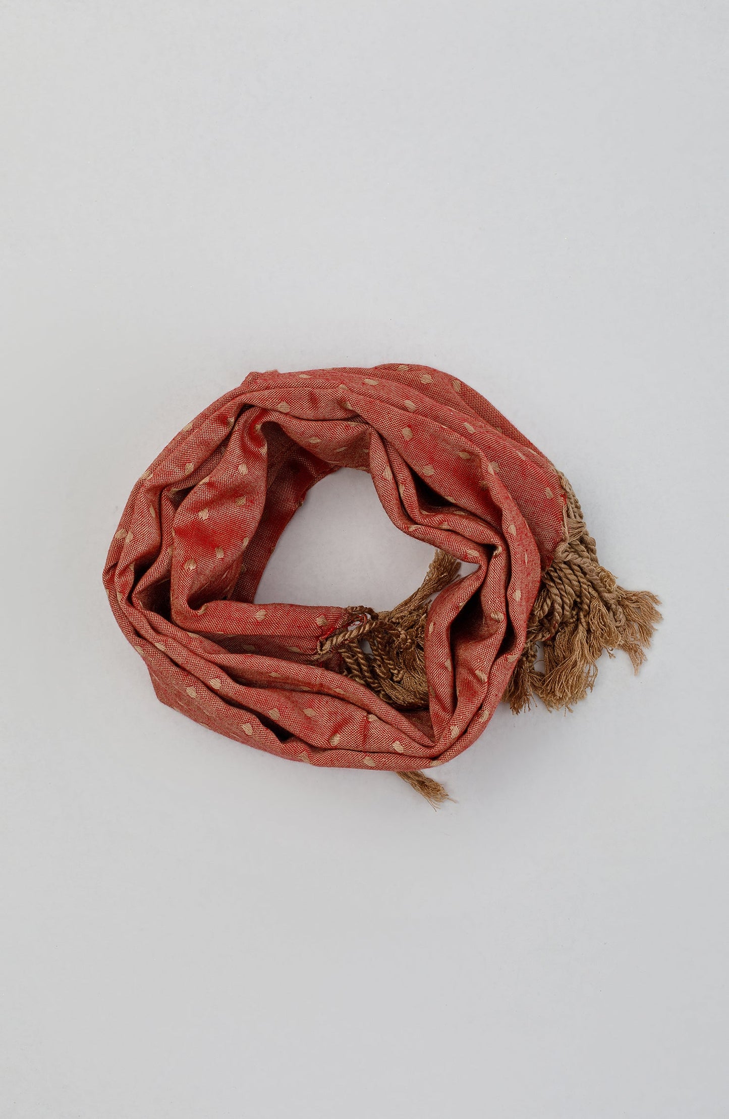 Orient - Stitched 1 Piece Dyed Cotton Scarf