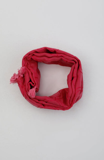 Orient - Stitched 1 Piece Dyed Cotton Scarf