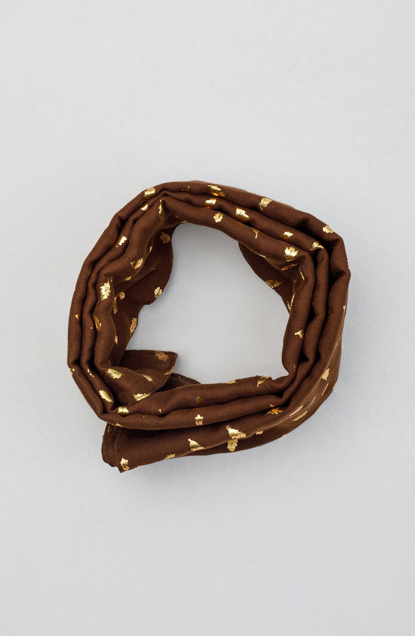 Orient - Stitched 1 Piece Dyed Cotton Scarf