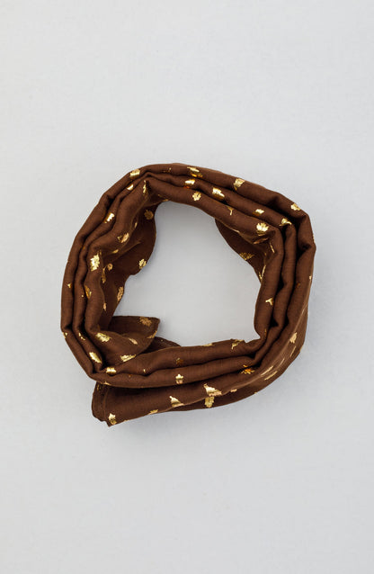Orient - Stitched 1 Piece Dyed Cotton Scarf