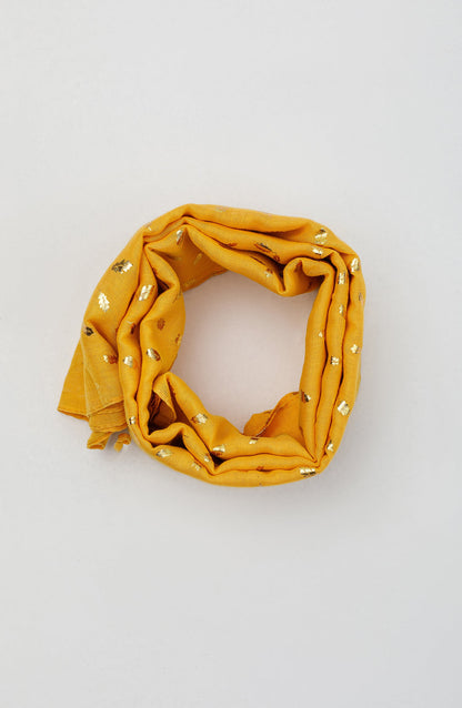 Orient - Stitched 1 Piece Dyed Cotton Scarf