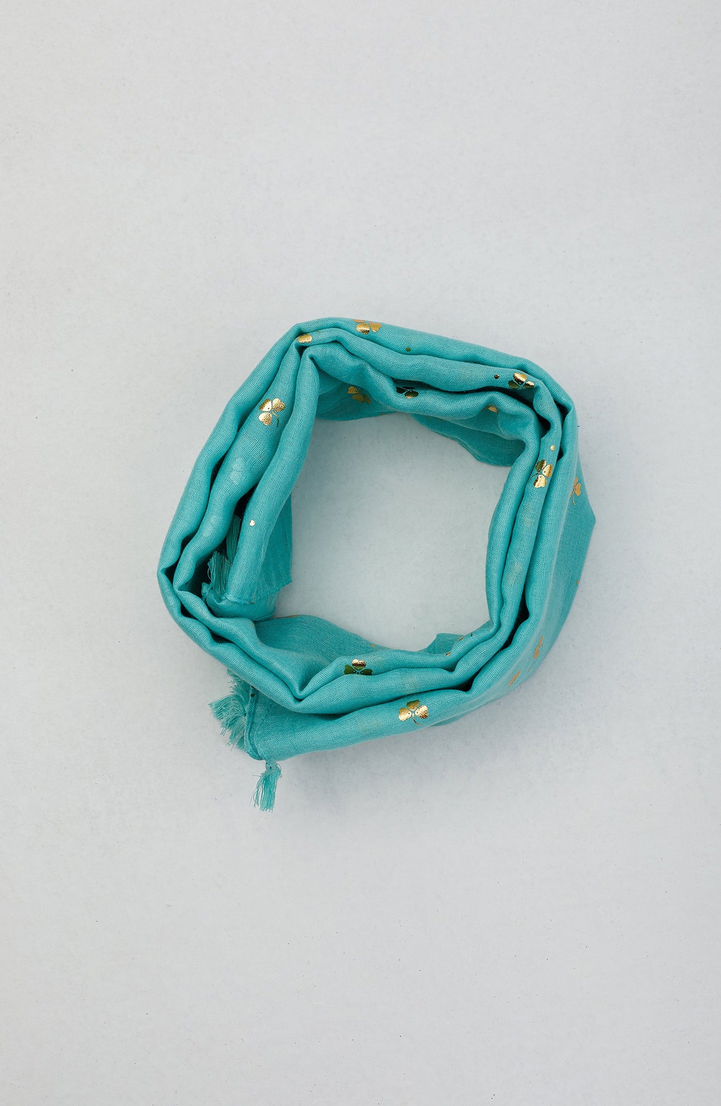 Orient - Stitched 1 Piece Dyed Cotton Scarf
