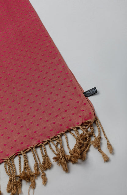 Orient - Stitched 1 Piece Dyed Cotton Scarf