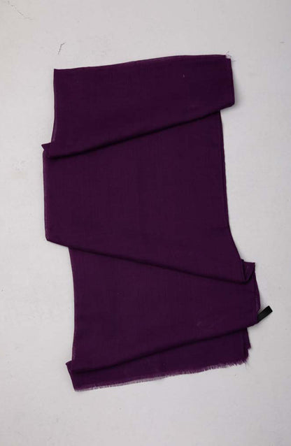 Orient - Stitched 1 Piece Dyed Cotton Scarf