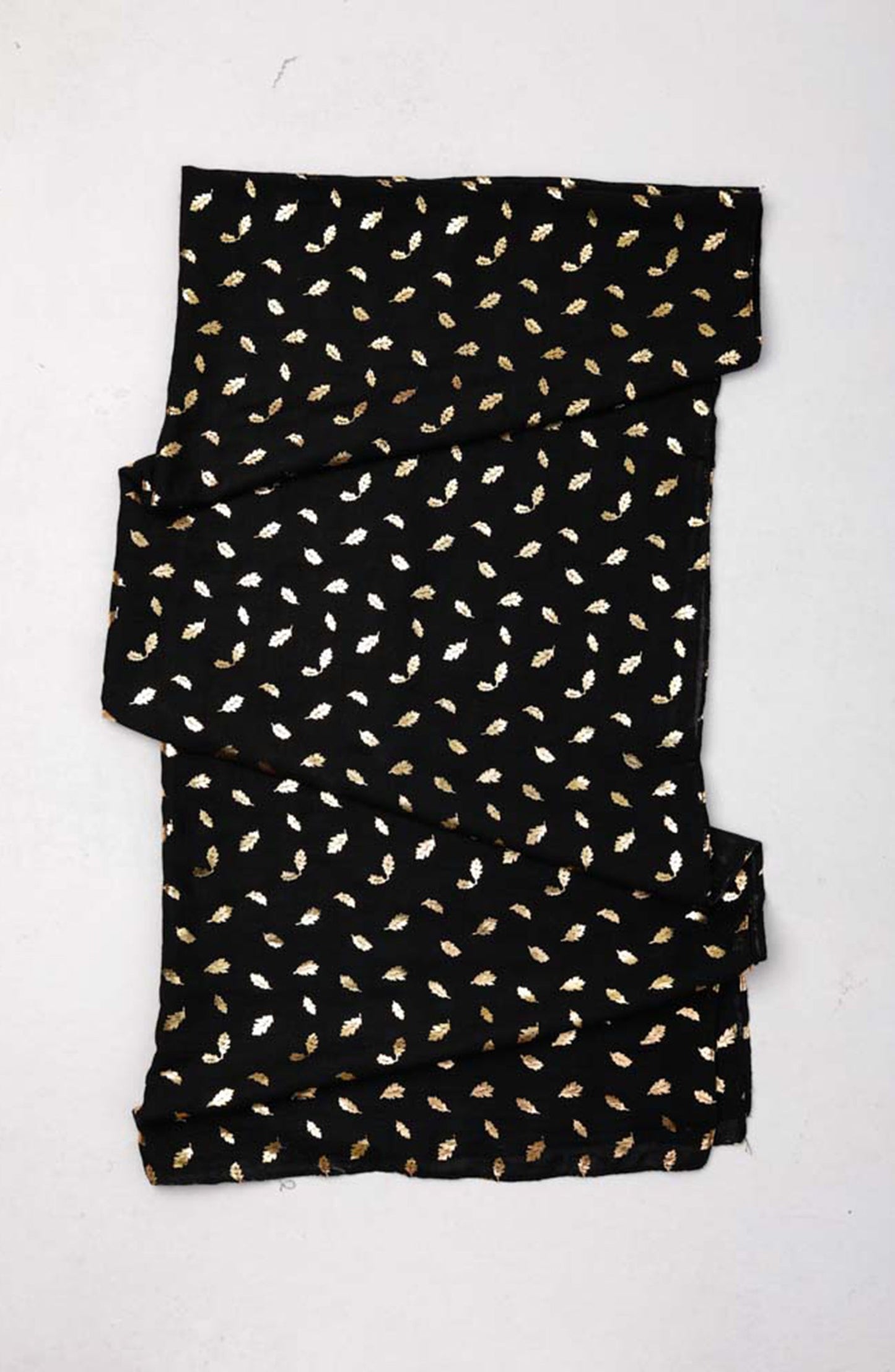 Orient - Stitched 1 Piece Dyed Cotton Scarf