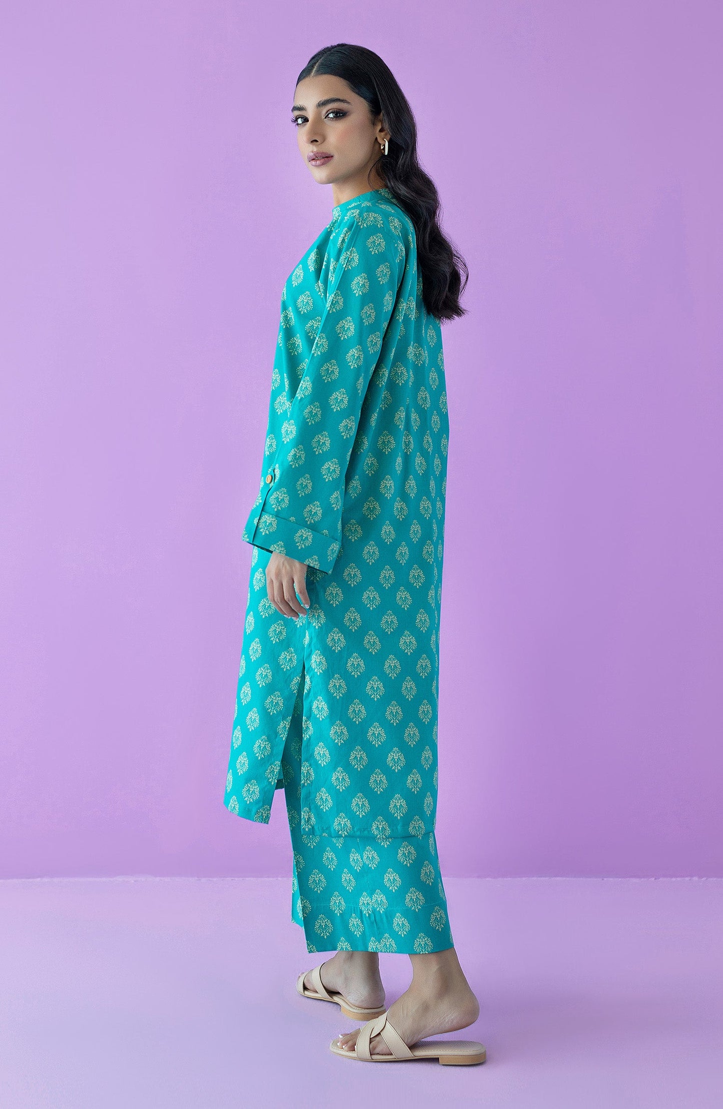 Orient - Stitched 2 Piece Printed Lawn Shirt and Cambric Pant