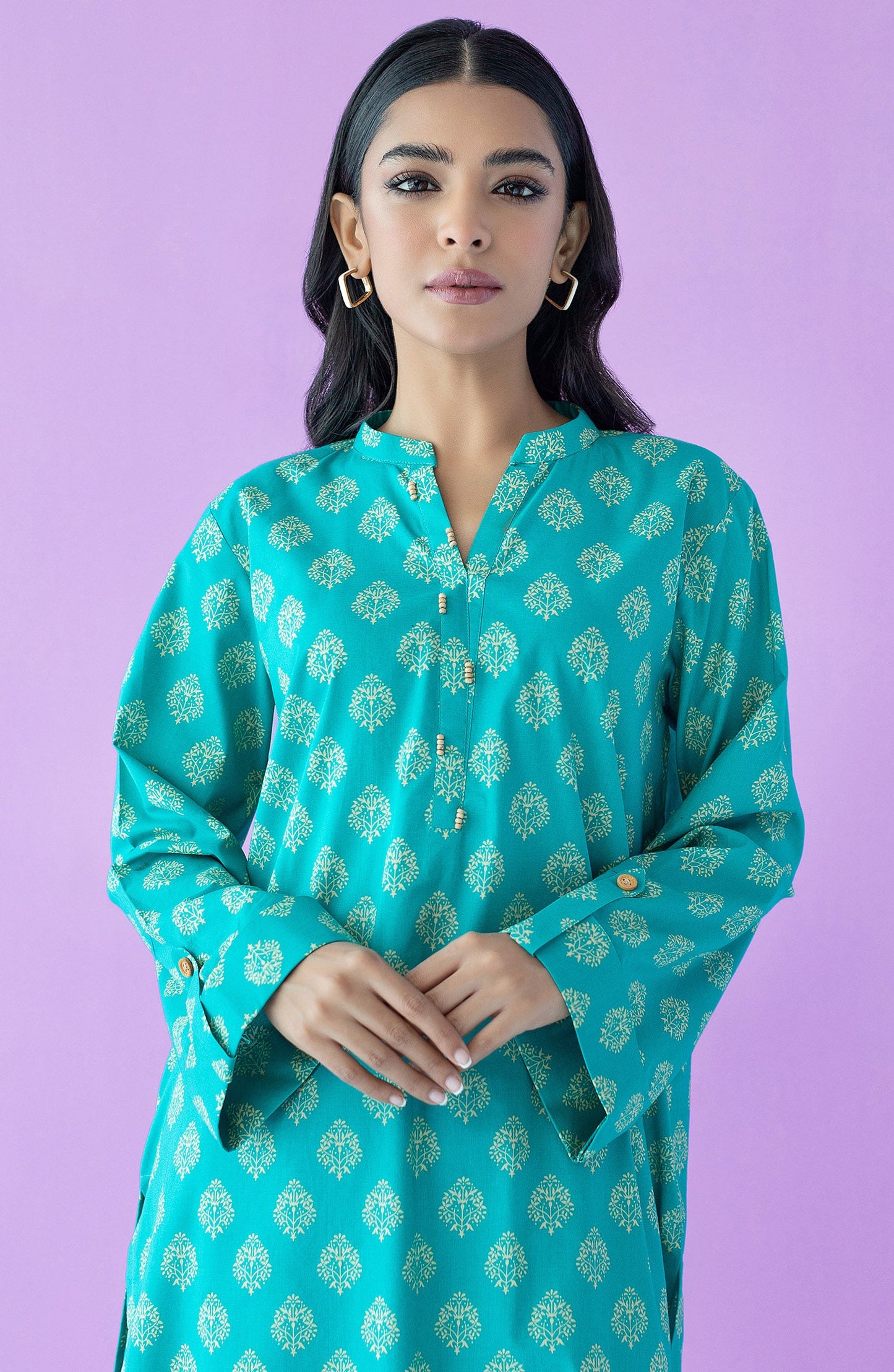 Orient - Stitched 2 Piece Printed Lawn Shirt and Cambric Pant