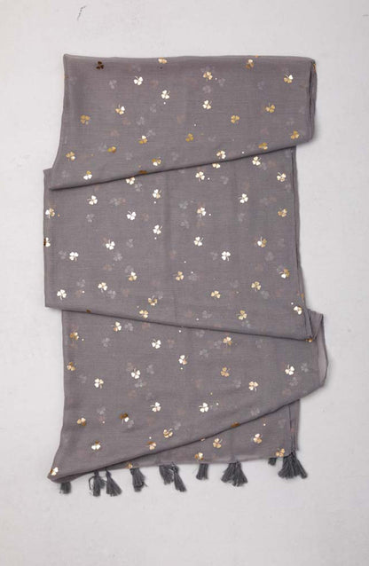 Orient - Stitched 1 Piece Dyed Cotton Scarf