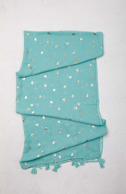 Orient - Stitched 1 Piece Dyed Cotton Scarf