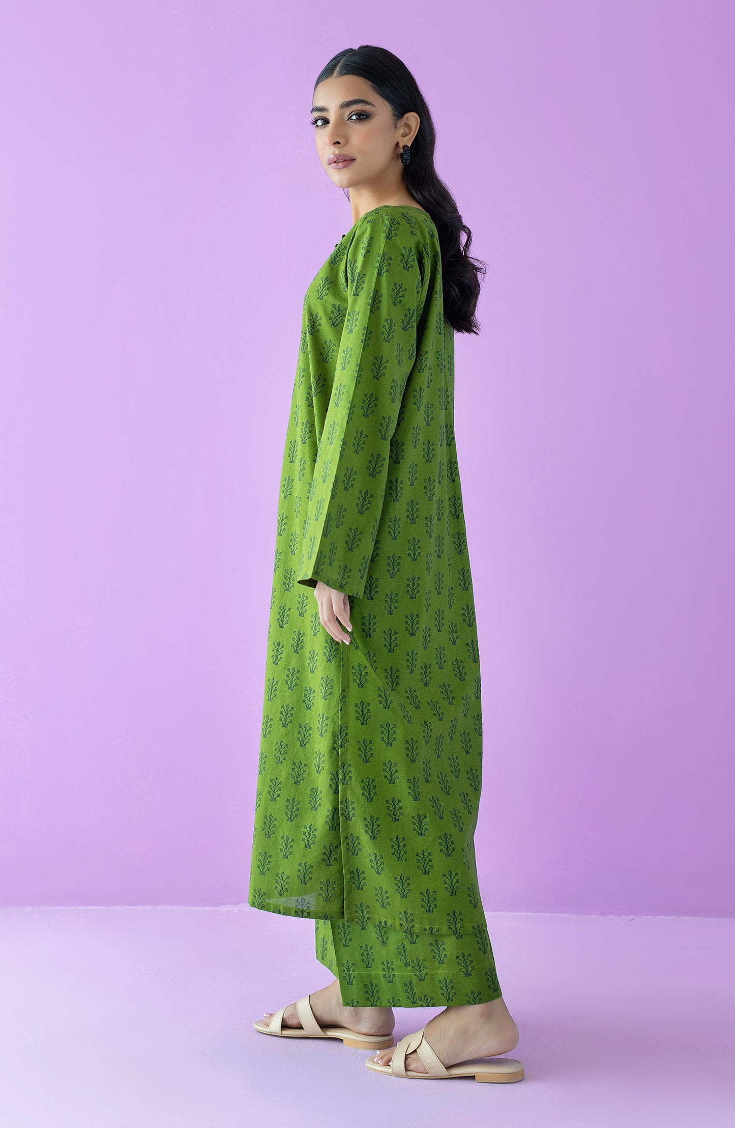 Orient - Stitched 2 Piece Printed Lawn Shirt and Cambric Pant