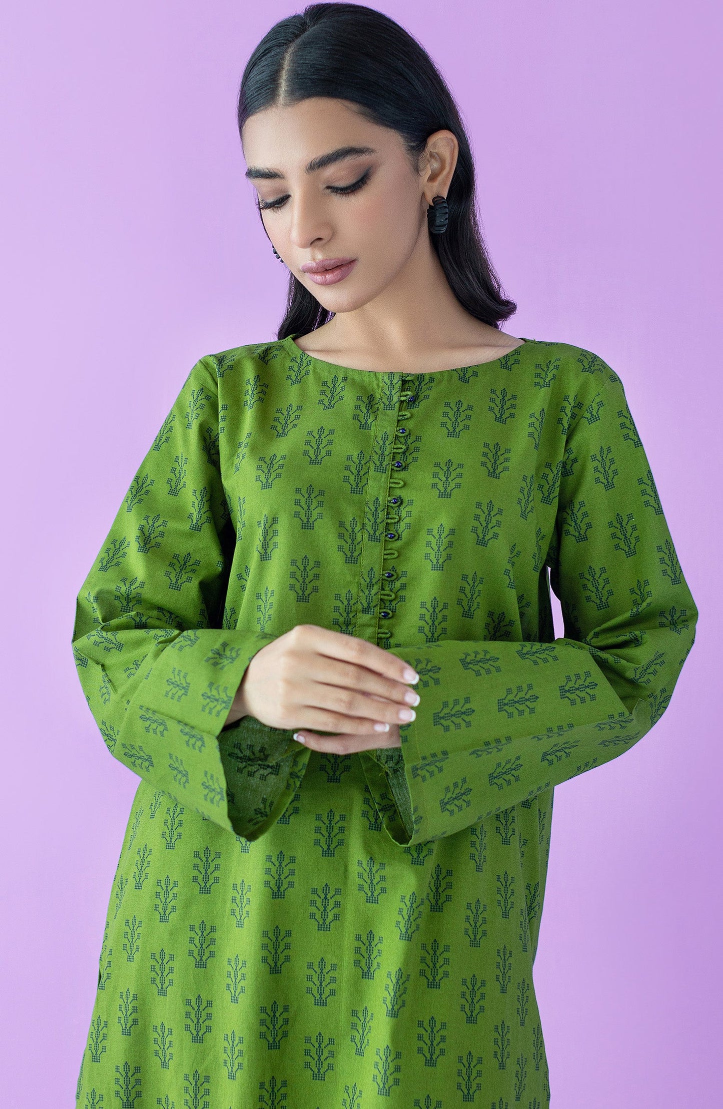 Orient - Stitched 2 Piece Printed Lawn Shirt and Cambric Pant