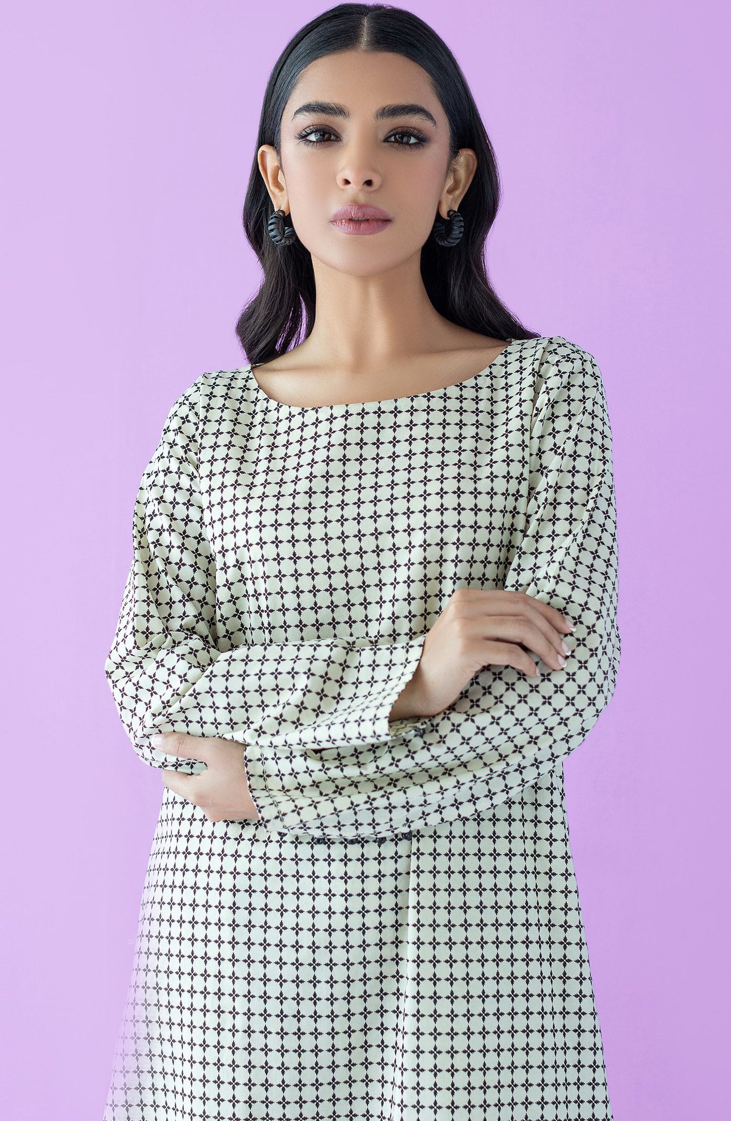 Orient - Stitched 2 Piece Printed Lawn Shirt and Cambric Pant
