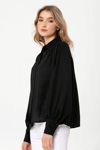 BTW - PLEATED BUTTON DOWN