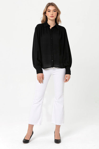 BTW - PLEATED BUTTON DOWN