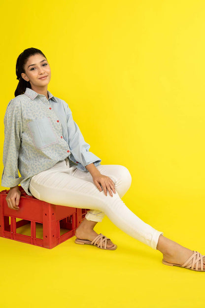 Dyed Jacquard Shirt
