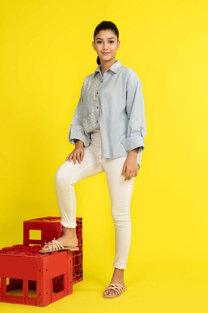 Dyed Jacquard Shirt