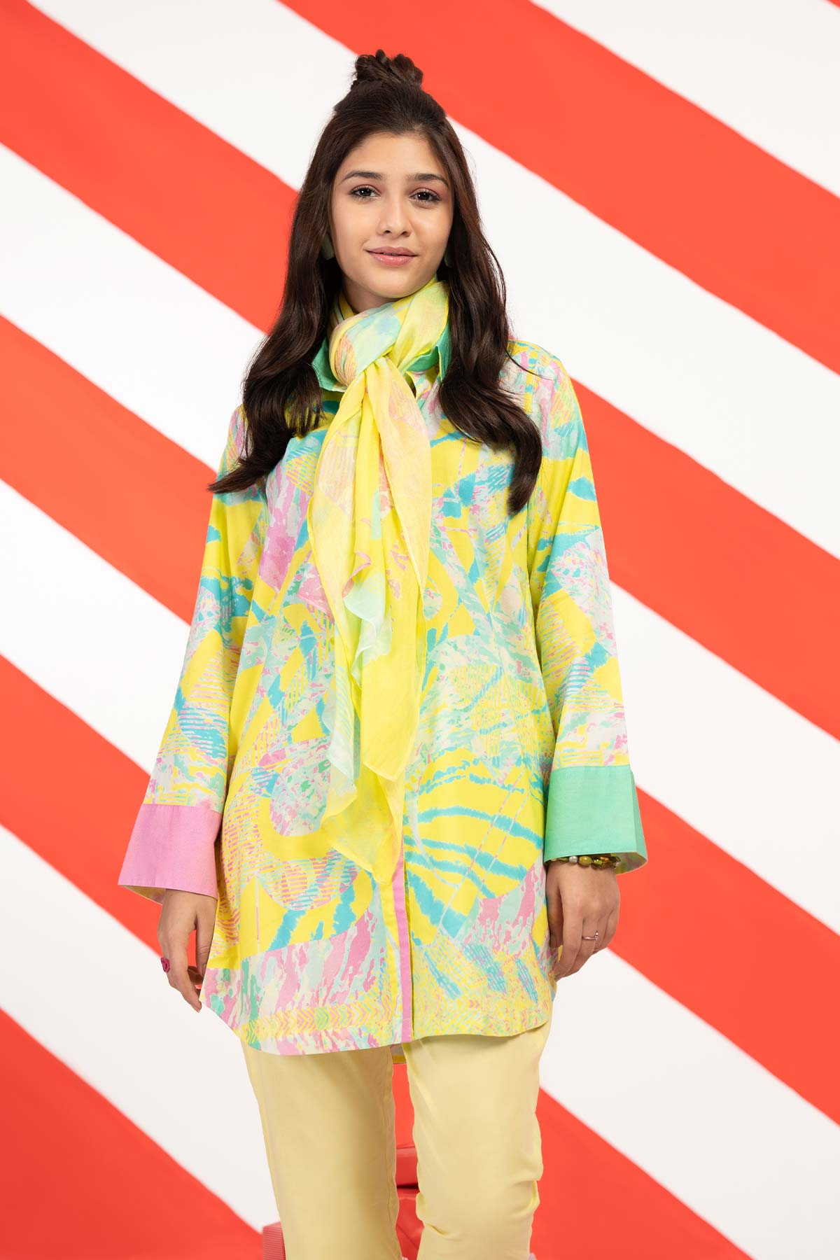 2 PC Printed Lawn Outfit