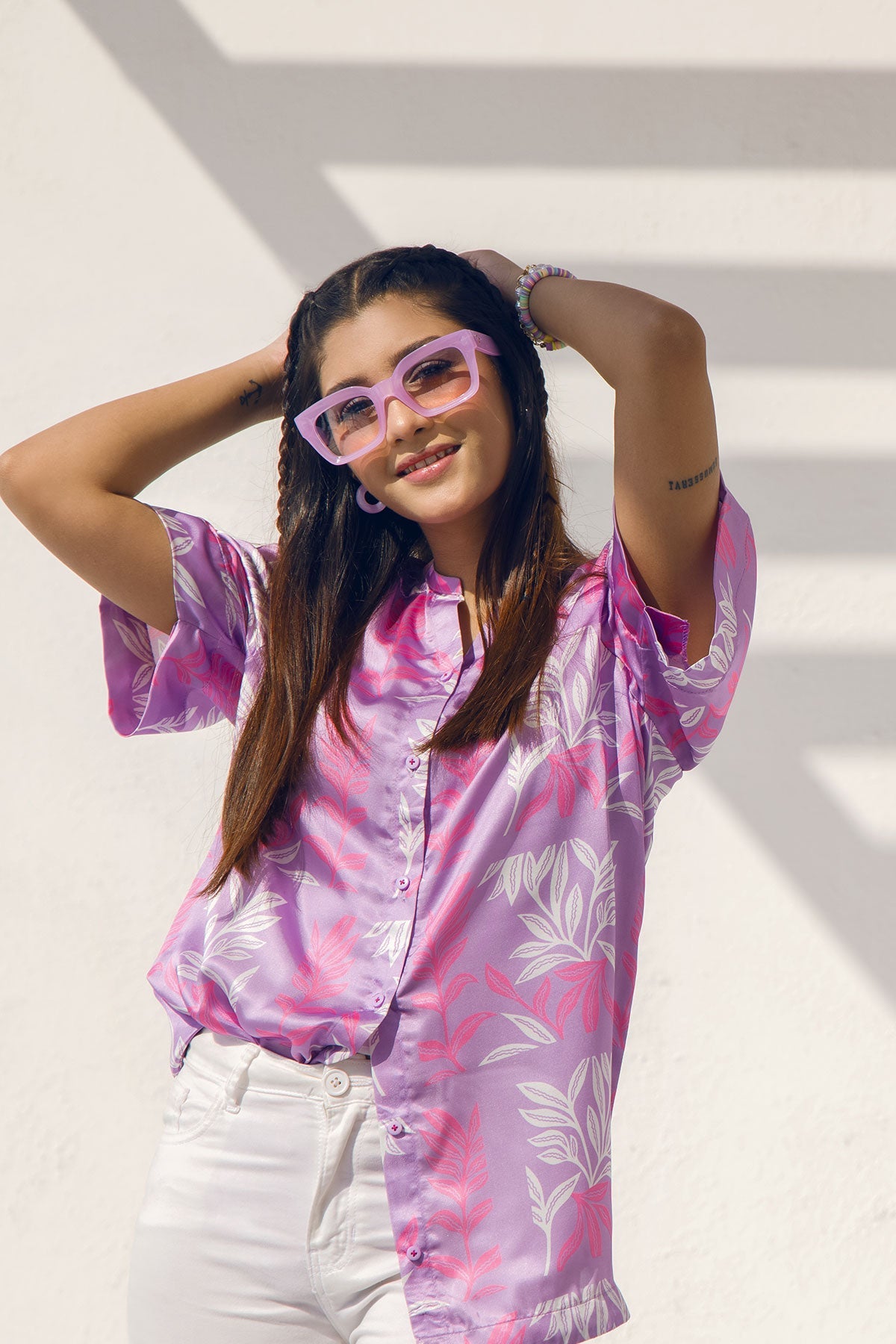 Printed Silk Shirt