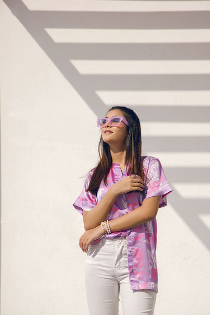 Printed Silk Shirt