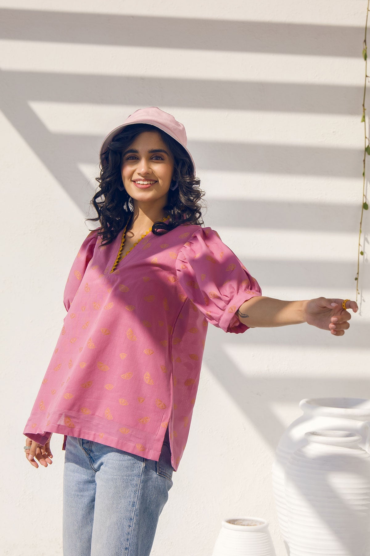 Dyed Jacquard Shirt