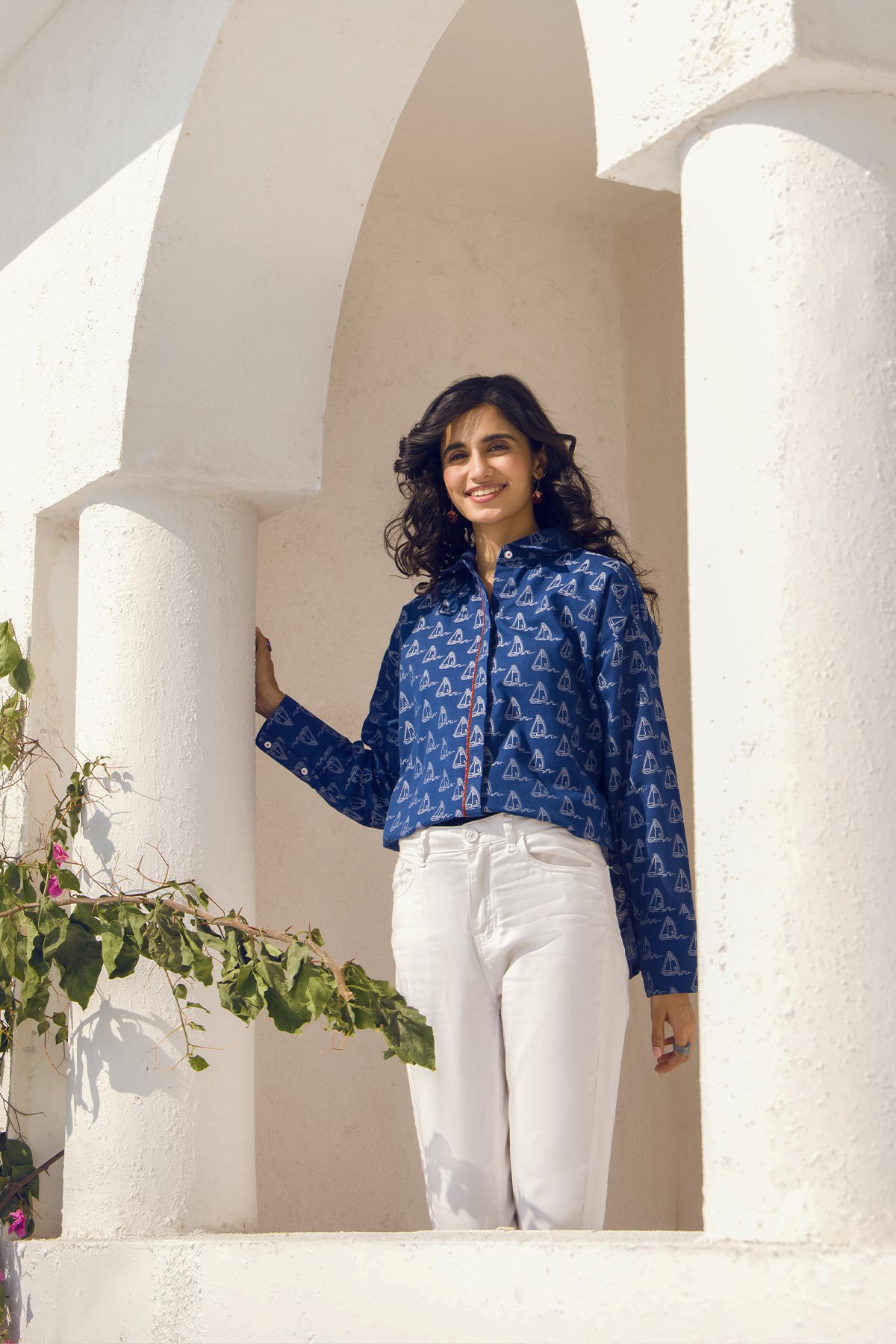Dyed Jacquard Shirt
