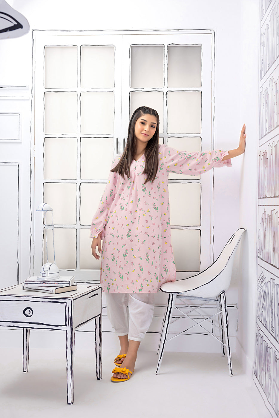 Printed Lawn Shirt