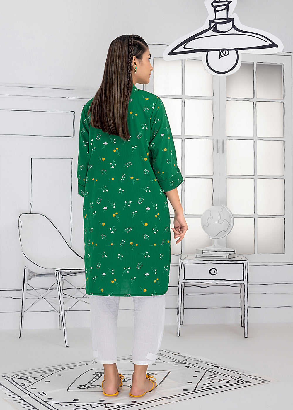 Printed Lawn Shirt